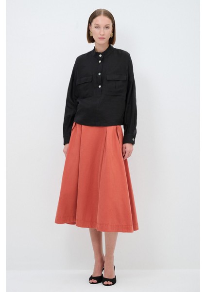 Cep Detaylı Bluz Siyah 11538444006 modelleri