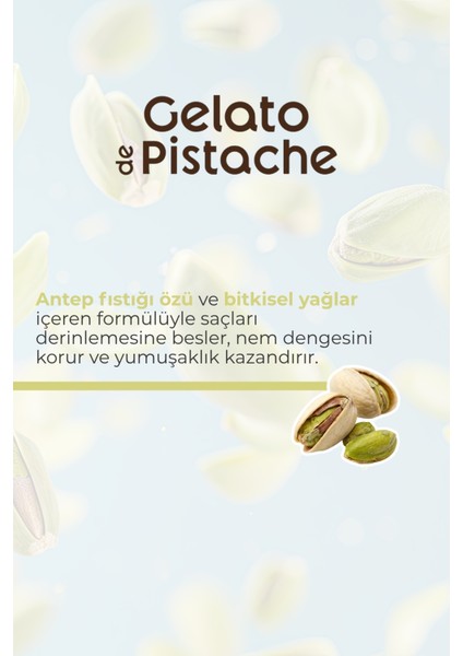 Pistache - Antep Fıstığı Özlü Yoğun Besleyici ve Onarıcı Saç Maskesi 1kg modelleri