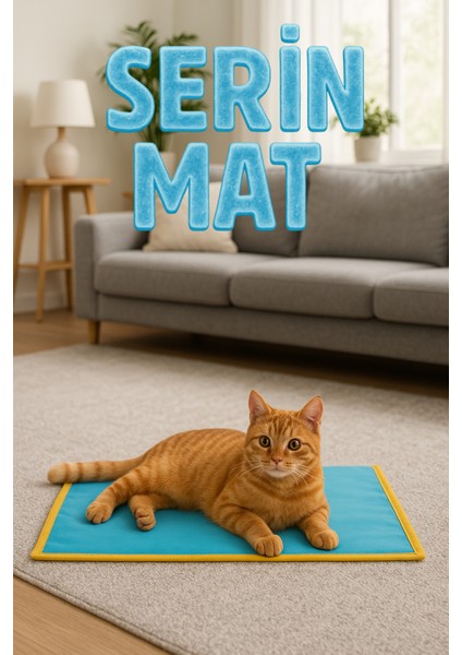 Thermo Mat Hem Soğuk Hem Sıcak Kullanılabilen 2si1 Arada Kedi & Köpek Minderi 40X60CM fırsatları