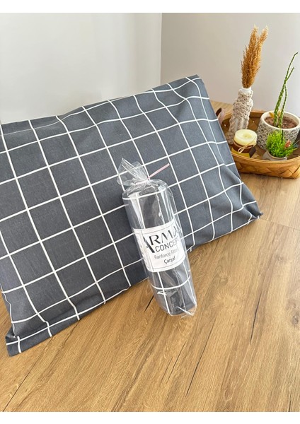 Çift Kişilik Desenli Ranforce Kumaş Fitted Lastikli Çarşaf & 2 Adet Yastık Kılıfı fırsatları