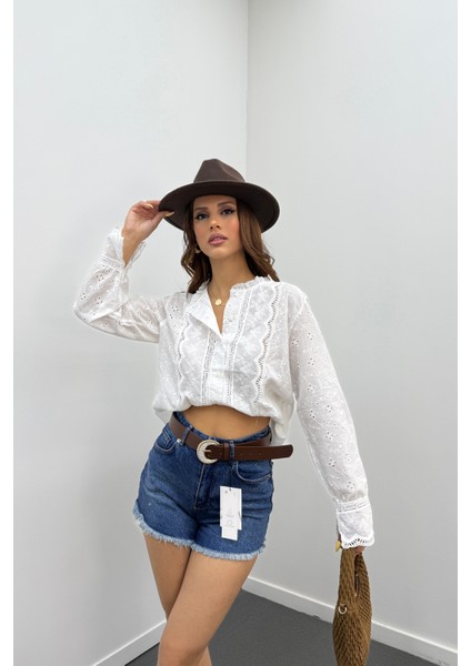 Poker Orta Kot Mavi Yüksek Bel Mini Kot Şort modelleri