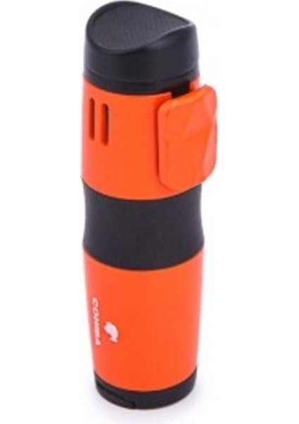 Cohıba Jet Torch Alevli Turuncu Siyah Puro Çakmağı - CCM0469