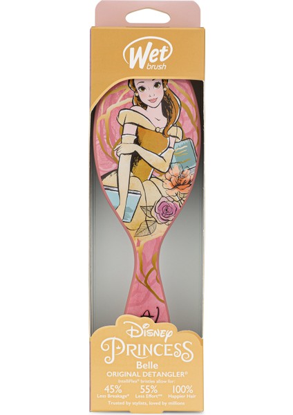 Disney Elegant Princess Dolaşık Açıcı Saç Fırçası Belle fırsatları
