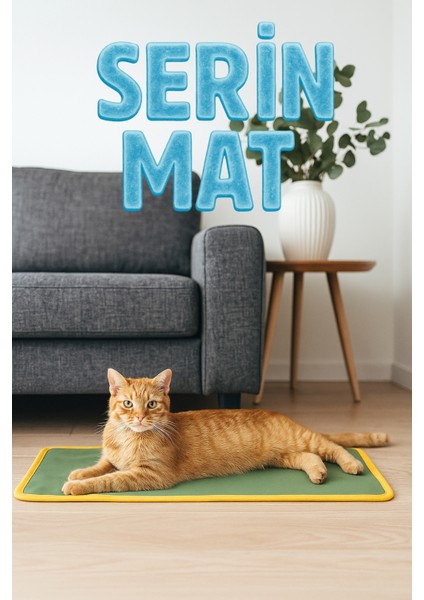 Thermo Mat Hem Soğuk Hem Sıcak Kullanılabilen 2si1 Arada Kedi & Köpek Minderi 40X60CM modelleri