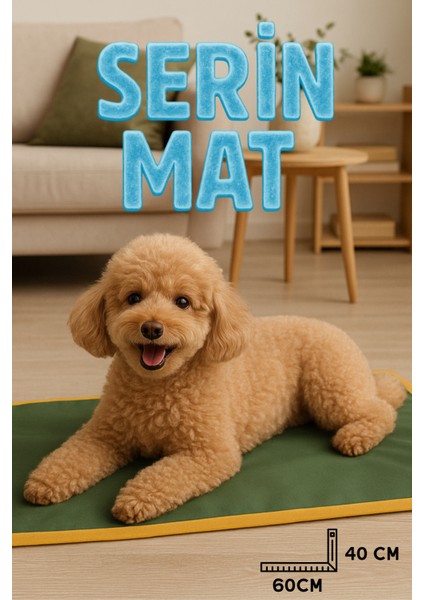 Thermo Mat Hem Soğuk Hem Sıcak Kullanılabilen 2si1 Arada Kedi & Köpek Minderi 40X60CM fırsatları