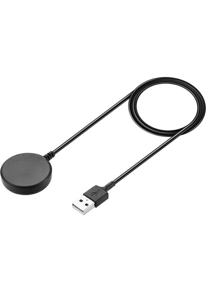 Samsung Galaxy Watch6 40MM 44MM/WATCH6 Classic 43MM 47MM/WATCH 5 40MM/44MM/5 Pro 45MM/WATCH4 40MM/44MM/WATCH4 Watch Active/active2-Siyah Için Evrensel USB Şarj Istasyonu Kablosu (Yurt Dışından) modelleri