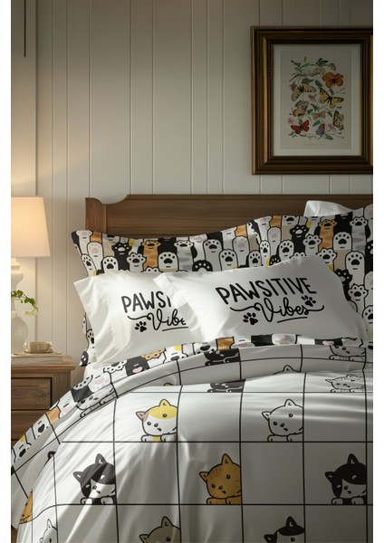 Pawsitive Tek Kişilik Nevresim Takımı modelleri