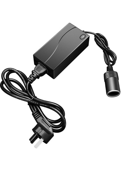 220V - 12V Güç Dönüştürücü 60W Ev Soketi Araba Elektrikli Süpürge Adaptörü Çok Işlevli (Yurt Dışından)