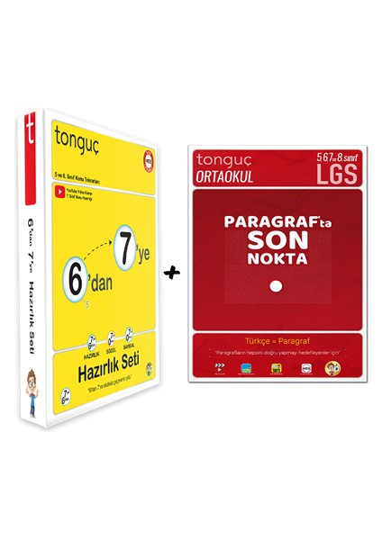 6'dan 7'ye Hazırlık Seti-Paragrafta Son Nokta Paketi