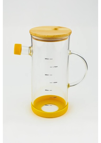 Gepetto - Bambu Kapaklı Yağdanlık 800ML