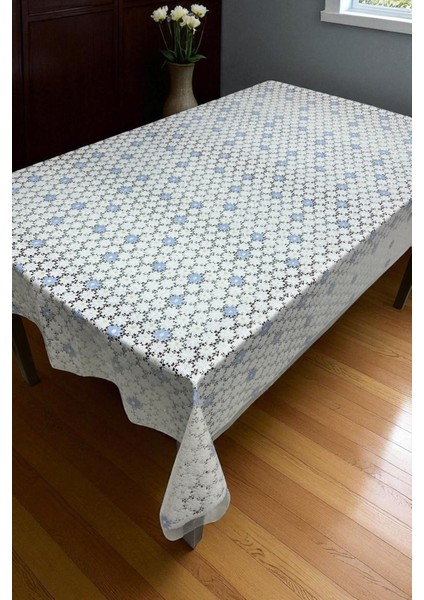 Pvc Şeffaf kaplamalı silinebilir muşamba masa örtüsü papatya 62-B fırsatları