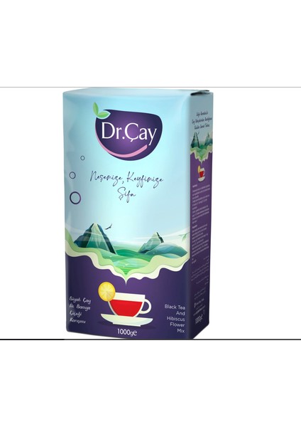 Siyah Çay Ile Bamya Çiçeği Karışımı 1 kg