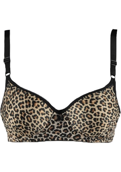 Leopar Desteksiz Sütyen