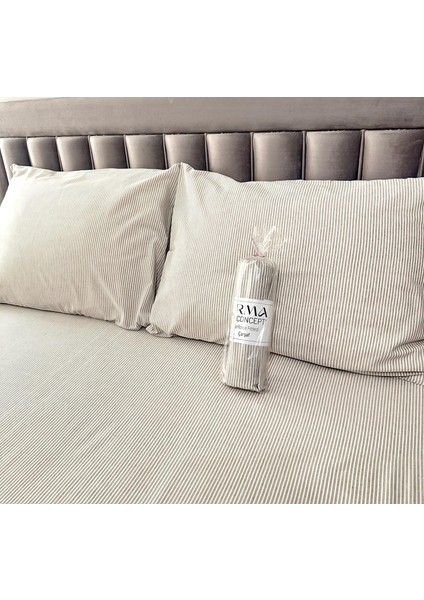 Çift Kişilik Desenli Ranforce Kumaş Fitted Lastikli Çarşaf & 2 Adet Yastık Kılıfı modelleri
