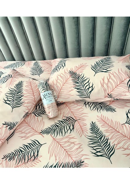 Çift Kişilik Desenli Ranforce Kumaş Fitted Lastikli Çarşaf & 2 Adet Yastık Kılıfı fırsatları