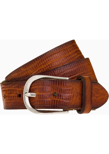 Kadın Deri Kemer, Lüks Pimli Toka, 100 cm