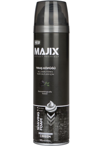 Tıraş Köpüğü Carbon 200 ml fiyatları