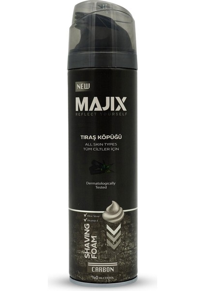 Tıraş Köpüğü Carbon 200 ml modelleri