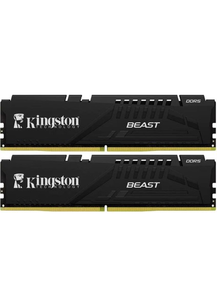16GB 5200MT/s DDR5 CL36 DIMM (Kit of 2) Beast Black EXPO Turkey KF552C36BBEK2-16TR - RAM