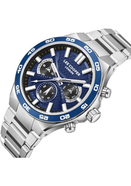 LC08067.390 Erkek Kol Saati – Mavi Çerçeve, Kronograf Tasarım, Çelik Kasa fiyatları