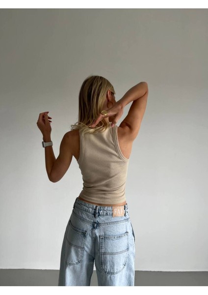 Oval Kesim Crop Atlet Kaşkorse modelleri