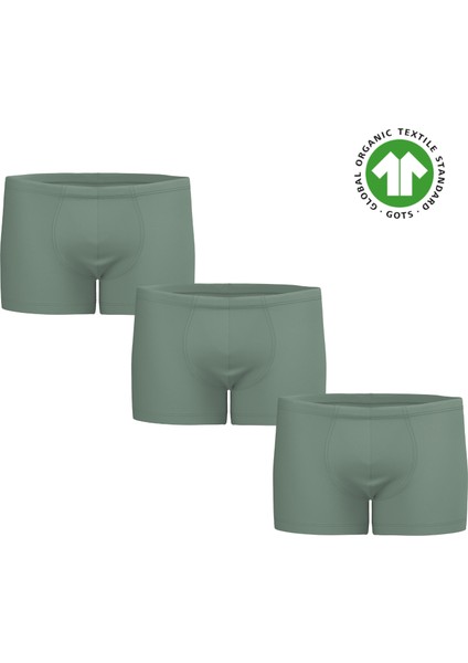 Erkek Çocuk Organik Pamuklu Boxer – Gots Sertifikalı