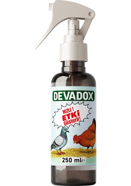 Kedi Köpek Kuş Devadox Bit Pire Sprey 250 ml