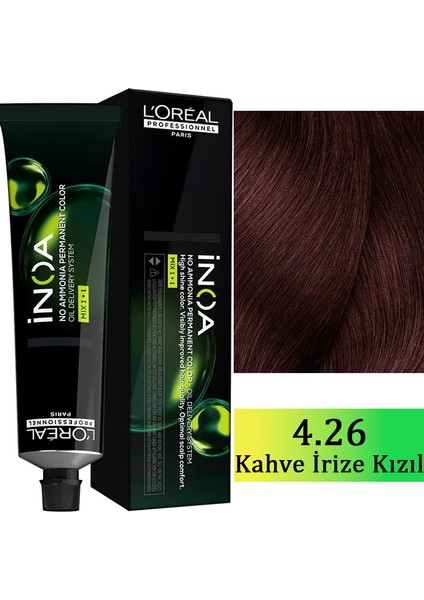 Inoa - Amonyaksız Saç Boyası No: 7.23 Kumral Irize Dore 60 gr
