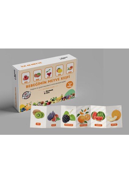 6 Yaş Etkinlik Seti ve Hayvanlar, Meyveler, Sebzeler Zeka Kartları modelleri