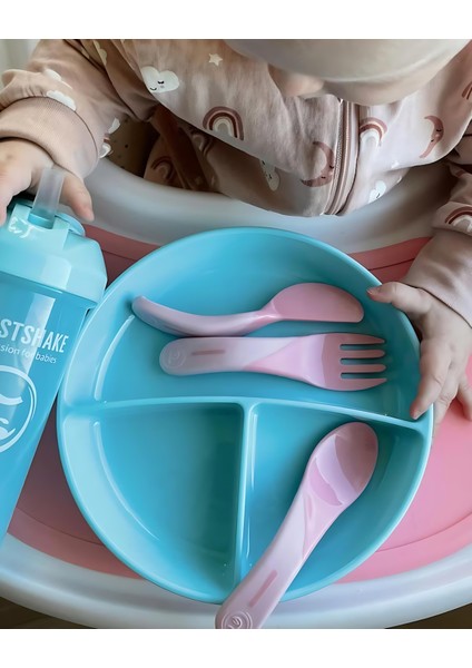 Öğrenme Çatal Kaşık Seti | Pembe | 6+ Ay fiyatları