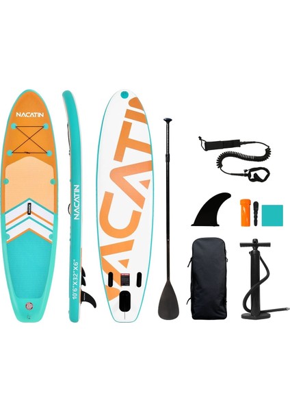 Sup Şişme Sörf Tahtası Stand Up Paddle Board 10'6"X32"X6