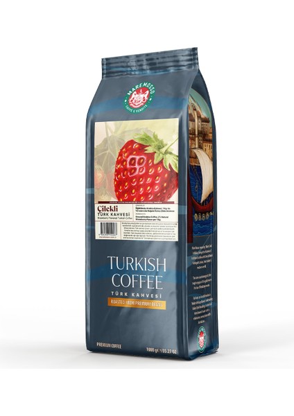 Çilek Aromalı Türk Kahvesi 1 kg