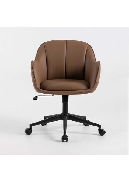 Milano Çalışma Koltuğu - Kahverengi 60X80-88X62 cm fiyatları