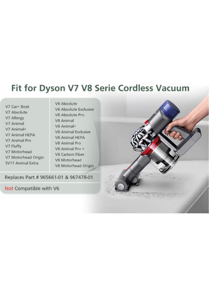 Dyson V7 V8 Cordless Dik Süpürge Uyumlu Hepa Filtre, Dyson V8 V7 Uyumlu Hepa Filtre Seti fiyatları