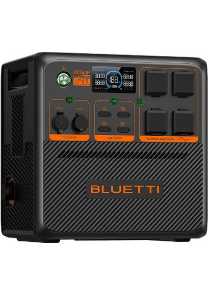 AC240P Taşınabilir Güç Kaynağı │ 1843 Wh Kapasite - 2400W Inverter Çıkışı