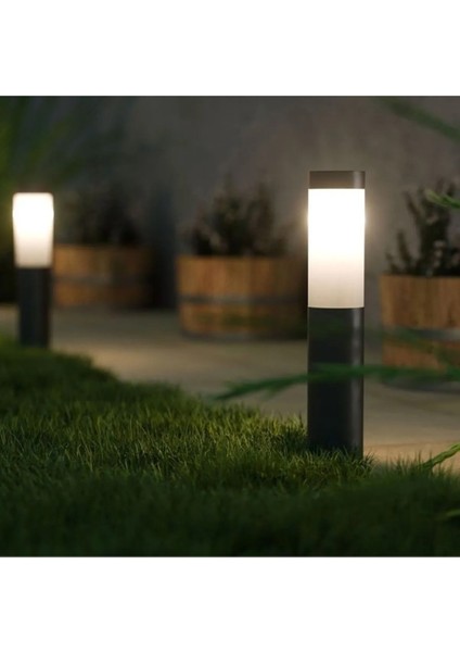 Ekim Aydınlatma E27 Duylu Bahçe ve Yol Aydınlatma Set Üstü 41 cm Uzun Boru Aplik