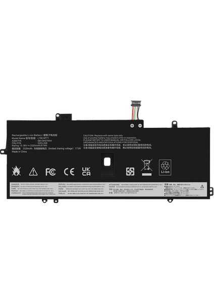 Lenovo Thinkpad X1 Yoga Gen5 Uyumlu Batarya Pil
