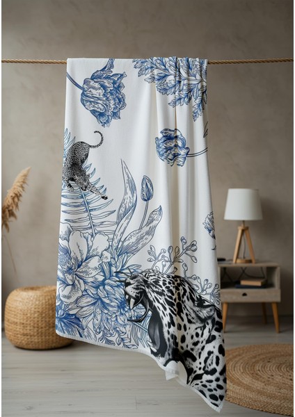 Modern Desenli Dijital Baskı Plaj Deniz Havlusu Peştamal 80X160 cm TKR005 fiyatları