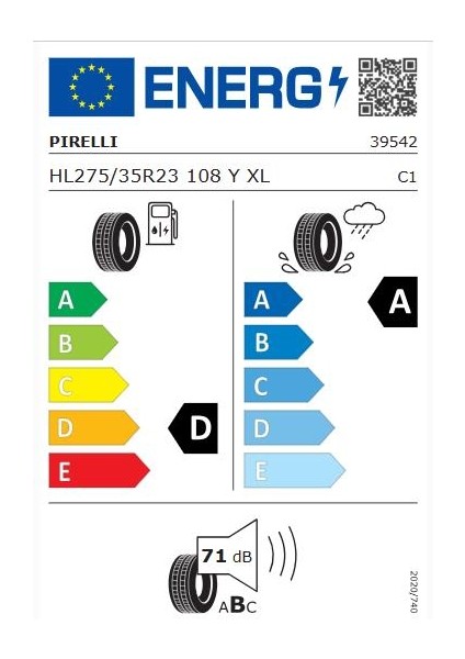 275/35 R23 108Y Xl (*) (Hl) P-Zero Pz4 Oto Yaz Lastiği (Üretim Yılı:2025) fiyatları