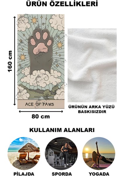 Modern Desenli Dijital Baskı Plaj Deniz Havlusu Peştamal 80X160 cm BRS013 fırsatları