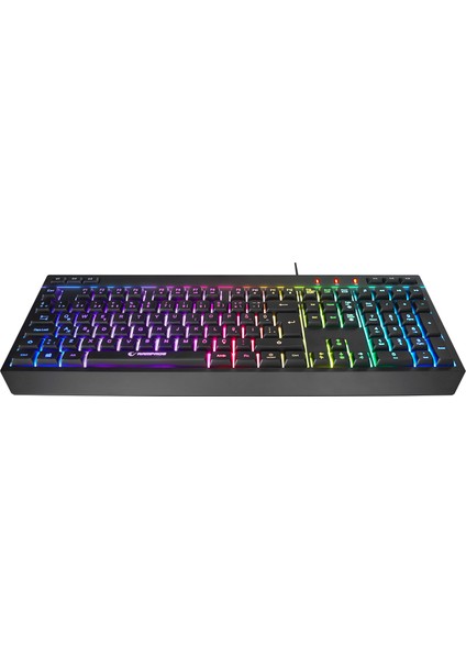 KM-R57 Seraphic Siyah Rgb Oyuncu Multimedia Klavye ve 12800 Dpi Mouse Gaming Set modelleri