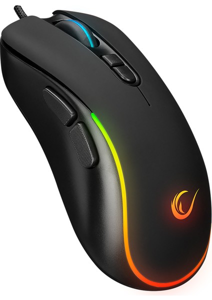 KM-R57 Seraphic Siyah Rgb Oyuncu Multimedia Klavye ve 12800 Dpi Mouse Gaming Set fırsatları
