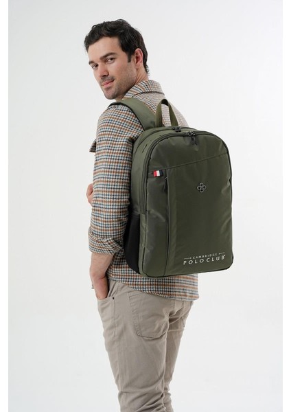 Hafif Su Geçirmez Günlük Sırt Çantası - Okul Çantası Haki fırsatları