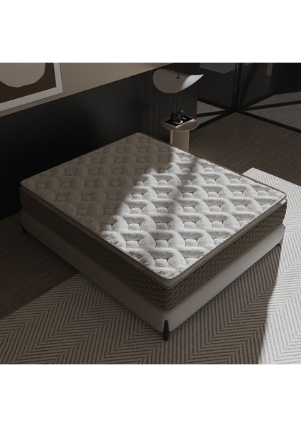 Mocha Çift Kişilik Pedli Paket Yaylı Yatak 30 cm indirimleri