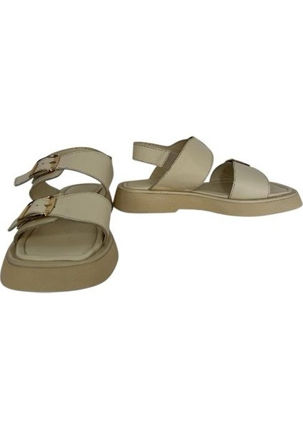 862 M-141-1 Kadın Hakiki Deri Sandalet fırsatları