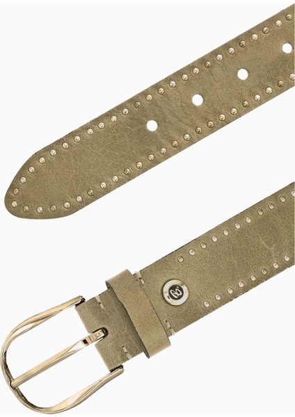 Çivili Kadın Deri Kemer, Lüks Klasik Toka, 75 cm modelleri