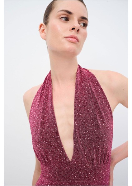 Uzun Örme Elbise Pembe 12445049000 modelleri