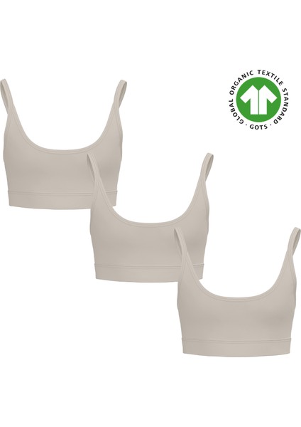 Kız Çocuk Organik Pamuklu Bustiyer – Gots Sertifikalı