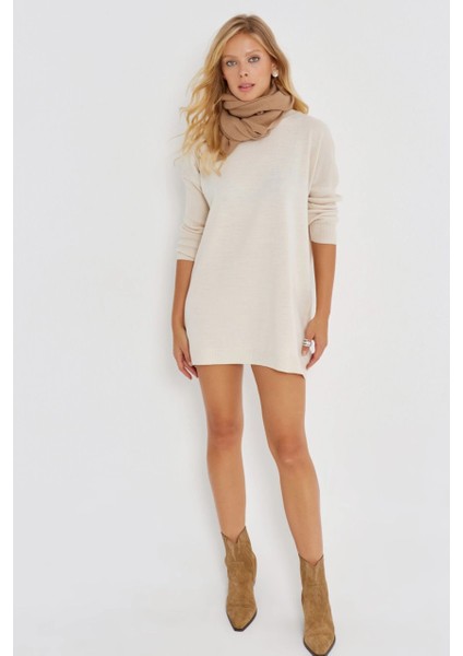 Kadın Vanilya Triko Tunik YV110 fiyatları