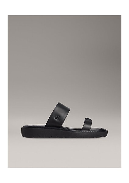 Kadın Siyah Düz Sandalet